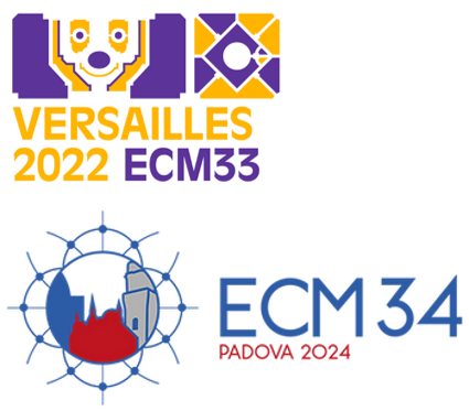 Logos der Europäischen Kristallographentagungen
