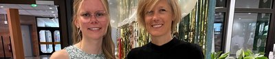 Porträt Auszubildende und Ausbilderin